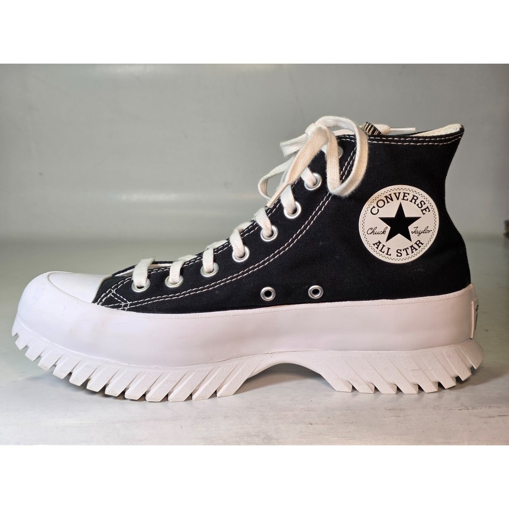 Converse Chuck Taylor All Star Lugged 2.0 Women's Sneakers Size 10 Men's 8 Black - Picture 5 of 14